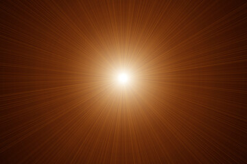 Obraz premium Beautiful optical lens flare effect Golden sun light