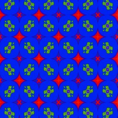 colorful symmetrical repeating patterns for textiles, ceramic tiles, wallpapers and designs. seamless image. 