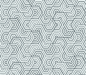 Handmade geometric seamless pattern