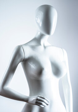 fashion white mannequin for clothes