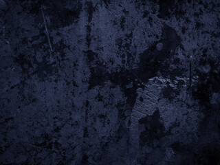 Dark wall black grunge concrete texture, old cement background