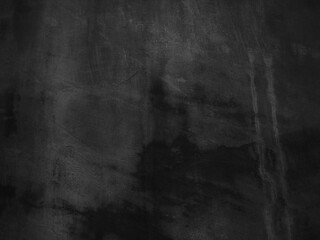 black grunge concrete texture, old wall cement background