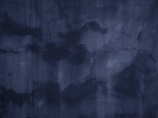 dark blue wall cement texture, grunge old concrete background