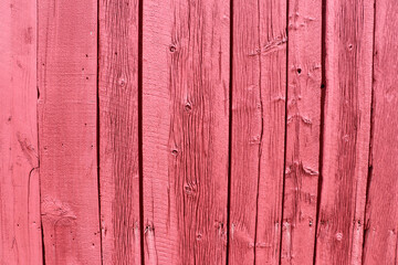 red wooden wall