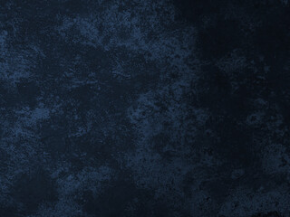 Fototapeta na wymiar dark blue grunge texture background, old wall concrete