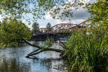 Fototapeta premium Alte Plauer Brücke