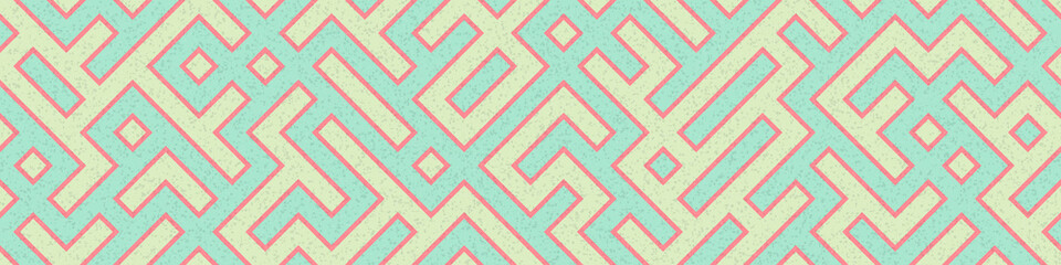 Abstract Geometric Pattern generative computational art illustration