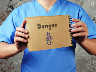 Conceptual photo about Dengue  with written phrase.
