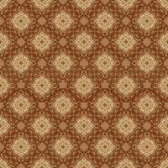 Unique flower patterns design on Jogja batik with good combination color concept.