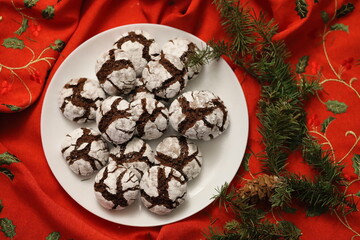 christmas chocolate cookies 