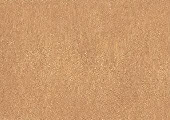 Fototapeta premium Gold poster color painted on watercolor paper. Close up surface background. Illustration textured horizontal wallpaper.