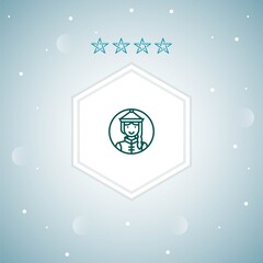 Obraz premium china vector icons illustration