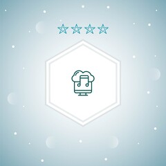     cloud vector icons illustration