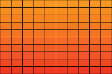 Orange tile background. Vector background.