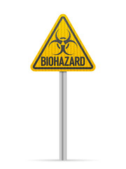 Road sign biohazard