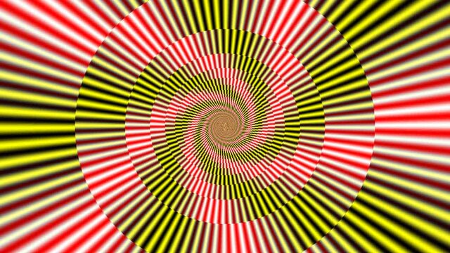 Colorful abstract motion footage clip with beautiful amorpheous optical illusion