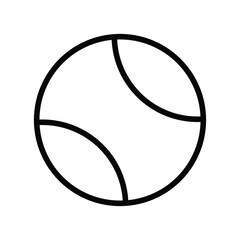Ball Sports simple line icon
