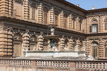 Fototapeta na wymiar Palazzo Pitti Florence, Tuscany Italy