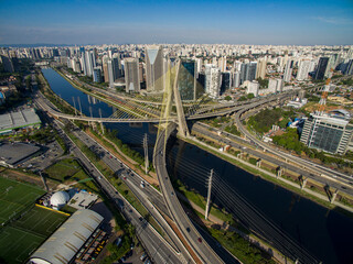 Fototapeta na wymiar Sao Paulo city, Brazil, South America. 