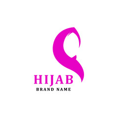 muslimah logo for hijab or scarf fashion product with gold colour, muslimah has mean great women with multi talent