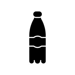 Water Bottle hydrating glyph icon
