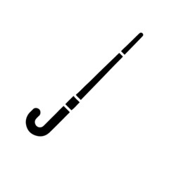 hockey stick sports glyph icon