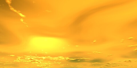 Alien Planet Sky. 3D rendering