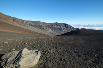 Fototapeta premium a rocky desert landscape