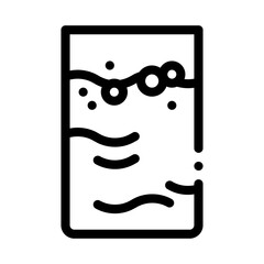 colostrum mother liquid black icon vector. colostrum mother liquid sign. isolated symbol illustration