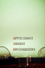 Efficiency energy engineering