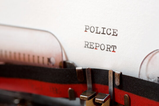 Police report phrase