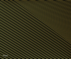 Stripe pattern gold luxury color. Gold glitter stripes background. Abstract gold wave line texture. pattern vector illustration.
