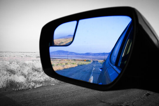 Desert Rear-view mirror