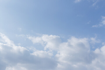 blue sky with clouds