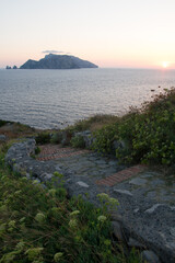 sentiero tramonto capri
