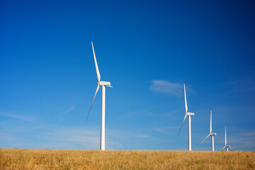 Fototapeta premium Alternative wind energy concept