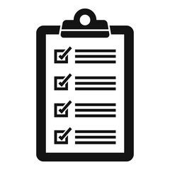 Measles pacient clipboard icon. Simple illustration of measles pacient clipboard vector icon for web design isolated on white background