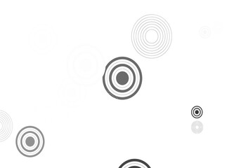 Light Gray vector background with spots.