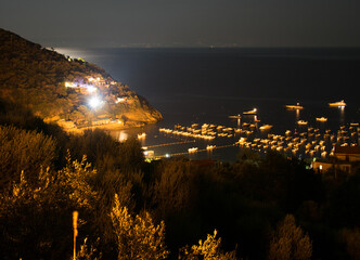 spiaggia di notte 