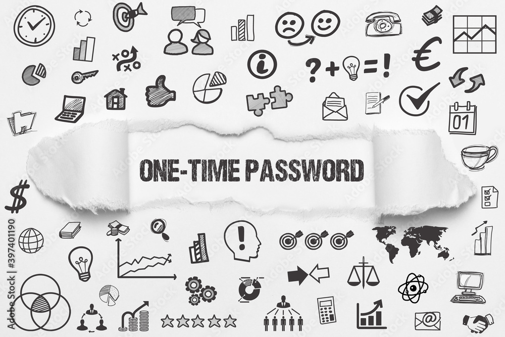 Wall mural one-time password