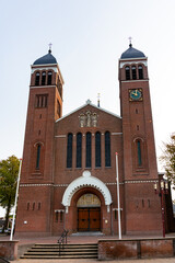 Naklejka premium Sint Quirinus Church in Halsteren, The Netherlands