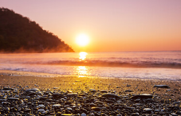 Obraz premium Sea sunset