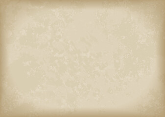 Aged and discolored parchment texture. Vector data.