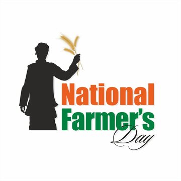 National Farmers Day Banner Design - Illustration 1