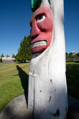 totem pole in the park