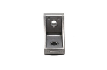 Aluminum profile  accessories Bracket 20 mm isolated on white background