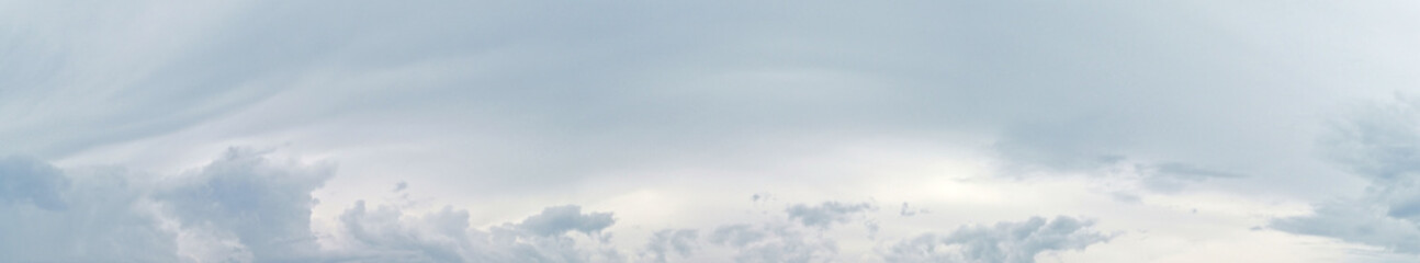 Beautiful panoramic view of cloudy sky, Sydney, New South Wales, Australia
