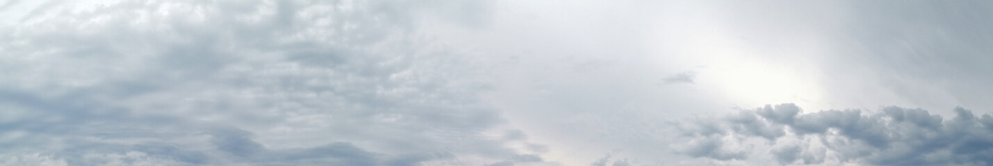 Beautiful panoramic view of cloudy sky, Sydney, New South Wales, Australia
