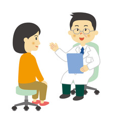 人物　医者　男女