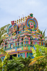 Shri Maha Badra Karli temple in Saint-Pierre on Reunion Island